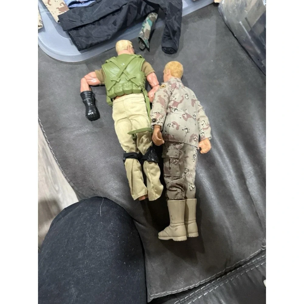 Vintage 90s GI JOE 12'' Military Action Figures Dolls & Accessories Lot